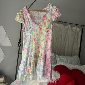 Loveshack fancy mini dress in great condition